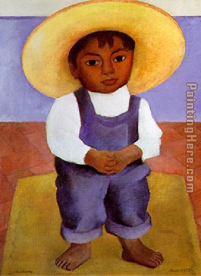 Retrato de Ignacio Sanchez painting - Diego Rivera Retrato de Ignacio Sanchez art painting